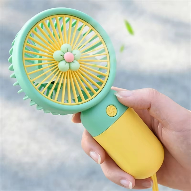 Outdoor Camping Ventilator - مروحة صغيرة قابلة للشحن عبر USB