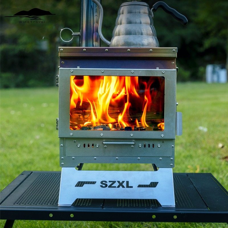 Outdoor Camping Wood Stove - مدفأة حطب، مدفأة حطب ماستر، مدفأة
