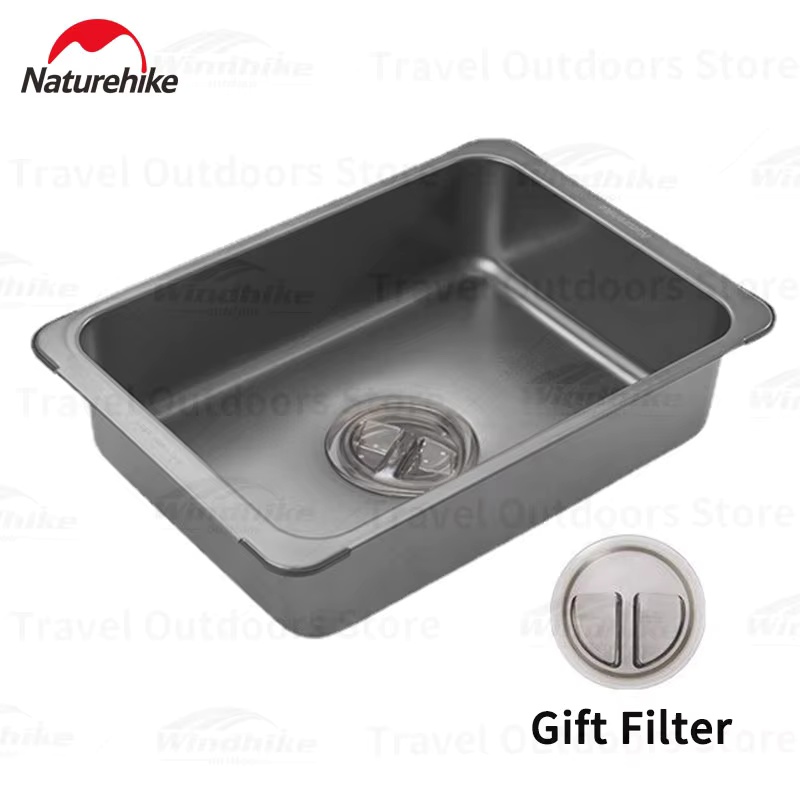 Outdoor Camping Kitchen With Sink - حوض غسيل من الفولاذ المقاوم للصدأ
