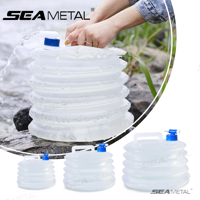 Outdoor Camping Water Tank - دلو سيارة قابل للطي من سيميتال