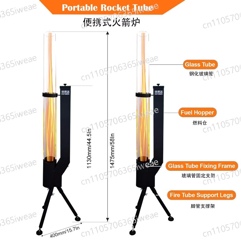 Outdoor Camping Wood Burning Stove - موقد حطب خارجي للتخييم، موقد حبيبات