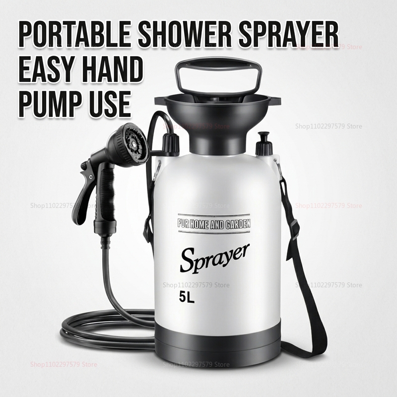 Outdoor Camping Showers - دش تخييم محمول سعة 5 لتر
