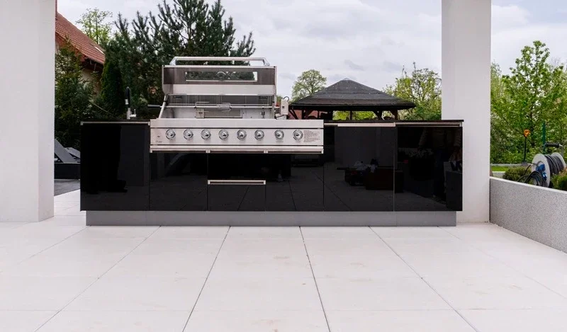 Outdoor Camping Kitchen With Sink - خزانة مطبخ خارجية معيارية مع حوض