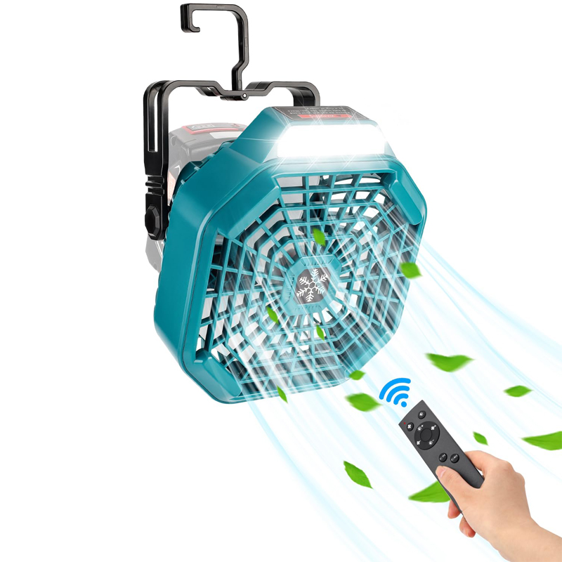Outdoor Camping Ventilator - مروحة خارجية محمولة لبطاريات ليثيوم بوش