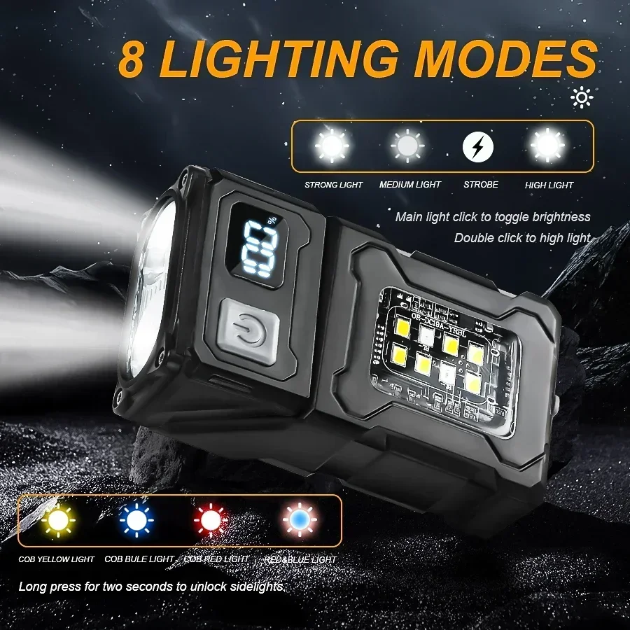 مصباح يدوي LED صغير قابل لإعاد - مراجعة Outdoor Camping Lighting وسعره