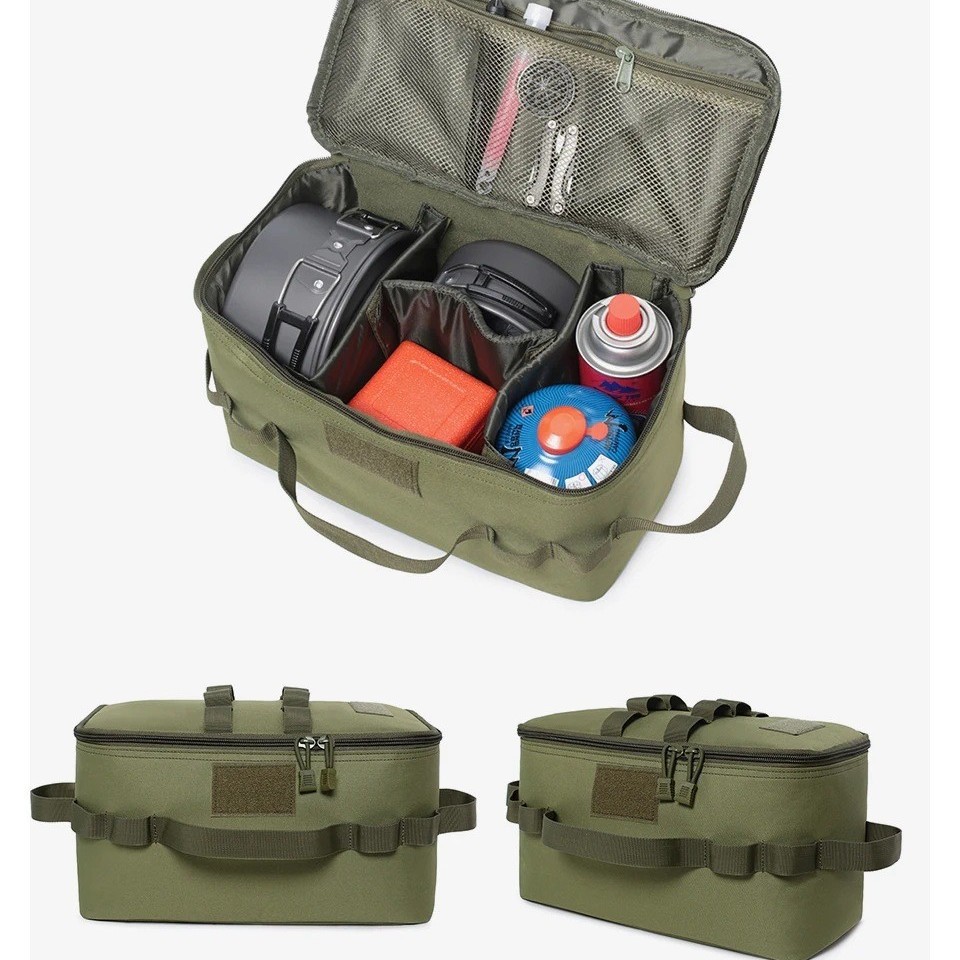 التخييم خزان الغاز حقيبة التخز - مراجعة Outdoor Camping Essentials وسعره