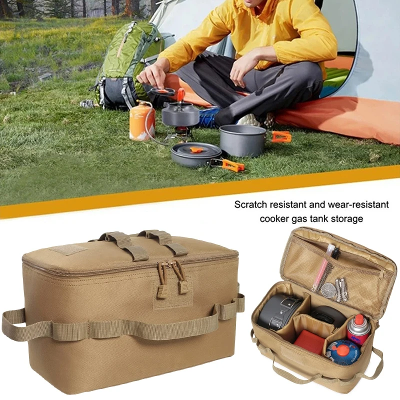 التخييم خزان الغاز حقيبة التخز - مراجعة Outdoor Camping Essentials وسعره
