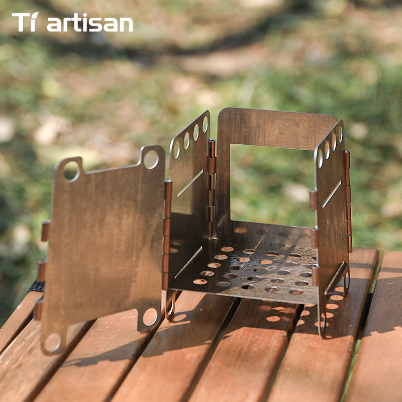 موقد تخييم من الفولاذ المقاوم  - مراجعة Outdoor Camping Wood Stove وسعره