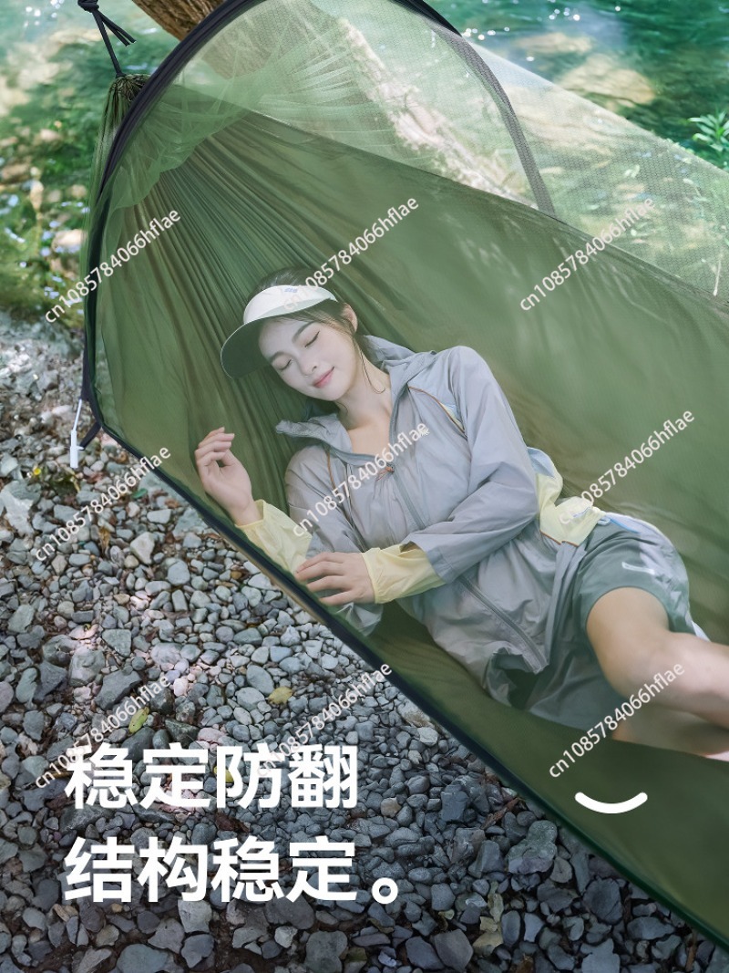 أرجوحة خارجية للبالغين مضادة ل - مراجعة Bed Outdoor Camping وسعره