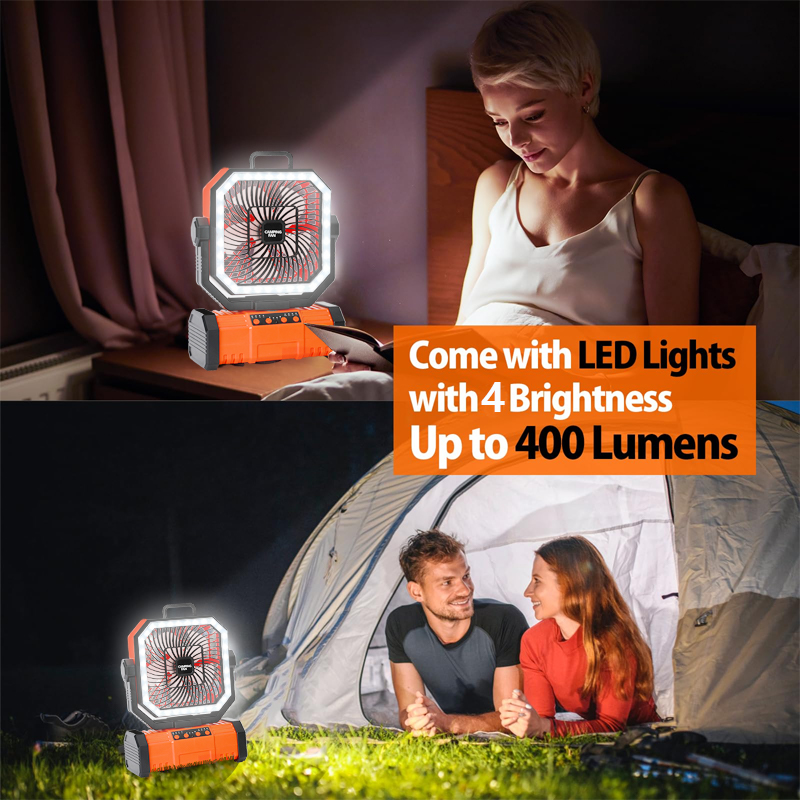 مروحة سقف للتخييم بسعة 20000 م - مراجعة Outdoor Camping Ventilator وسعره