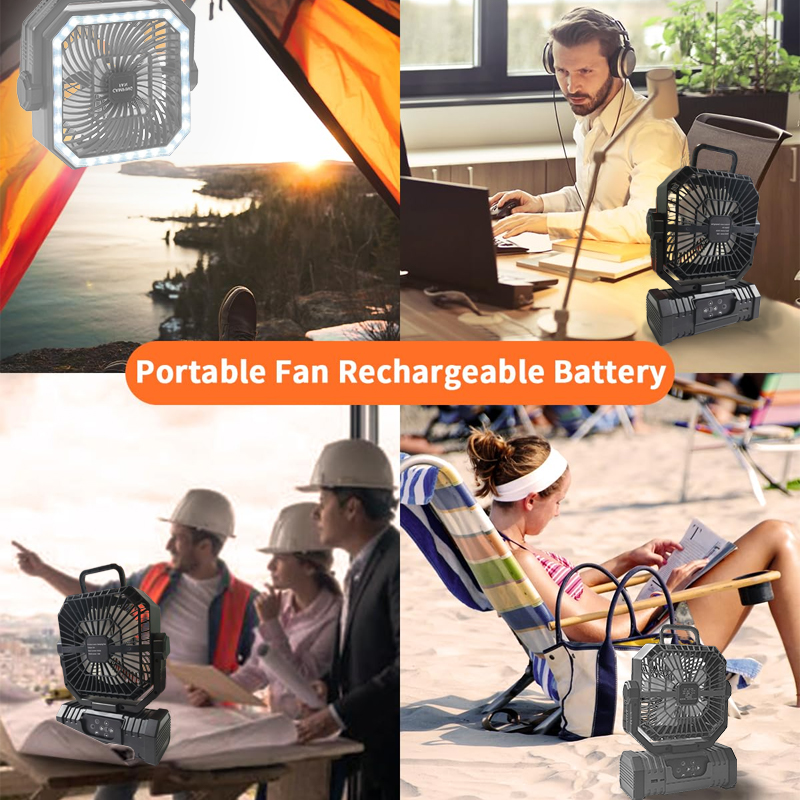 مروحة سقف للتخييم بسعة 20000 م - مراجعة Outdoor Camping Ventilator وسعره