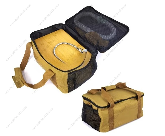 وحدة حوض مدمجة مع صنبور وحوض خ - مراجعة Outdoor Camping Kitchen With Sink وسعره
