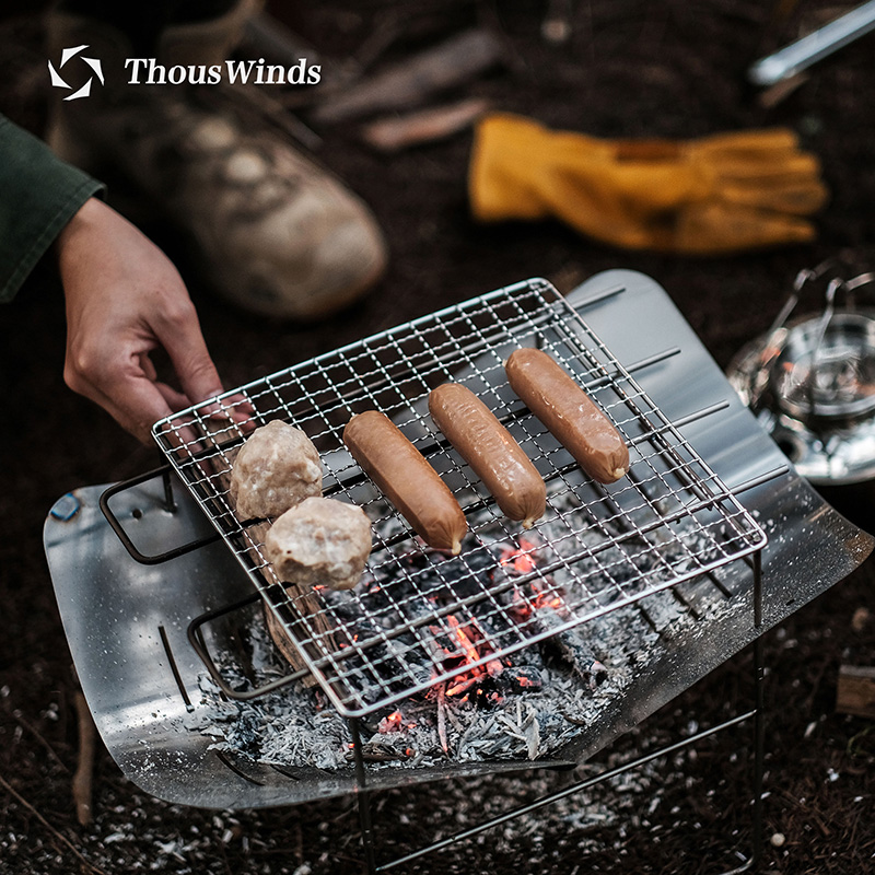 Thous Winds المحمولة البسيطة ا - مراجعة Outdoor Camping Wood Stove وسعره
