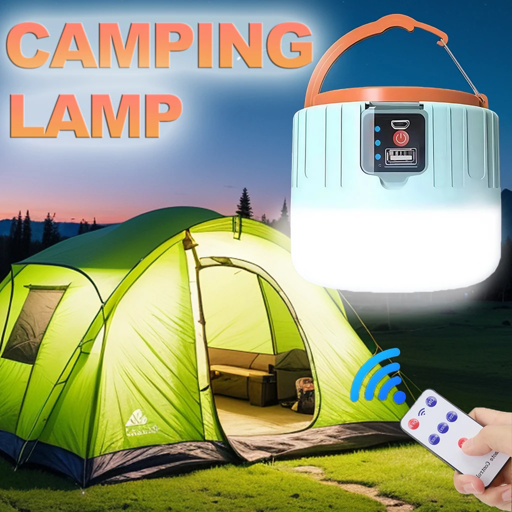 فانوس التخييم بالطاقة الشمسية  - مراجعة Outdoor Camping Lighting وسعره