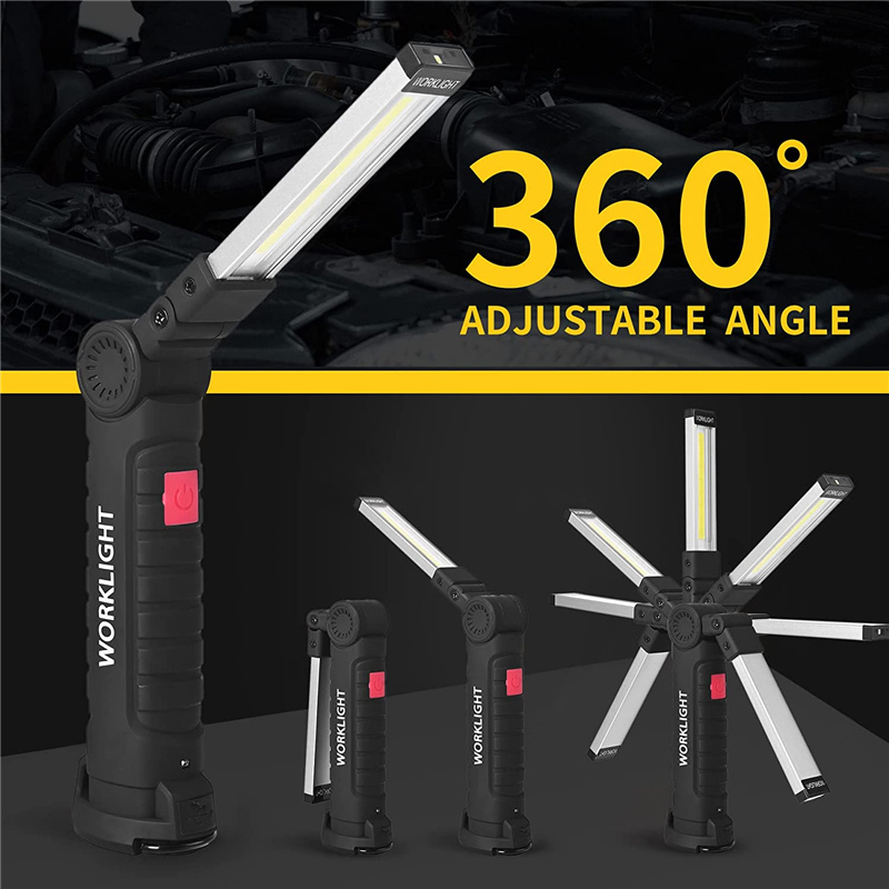 مصباح يدوي LED قابل للطي مع مغ - مراجعة Outdoor Camping Lighting وسعره