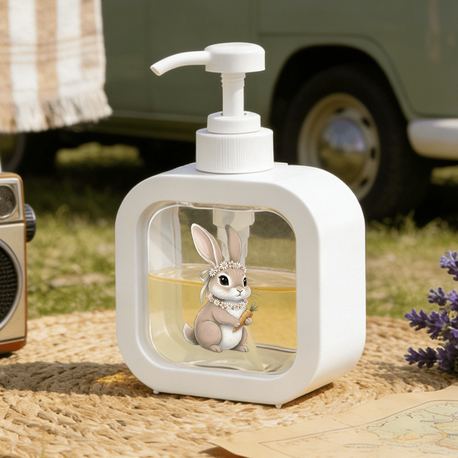 موزع صابون على شكل أرنب متعدد  - مراجعة Outdoor Camping Kitchen With Sink وسعره