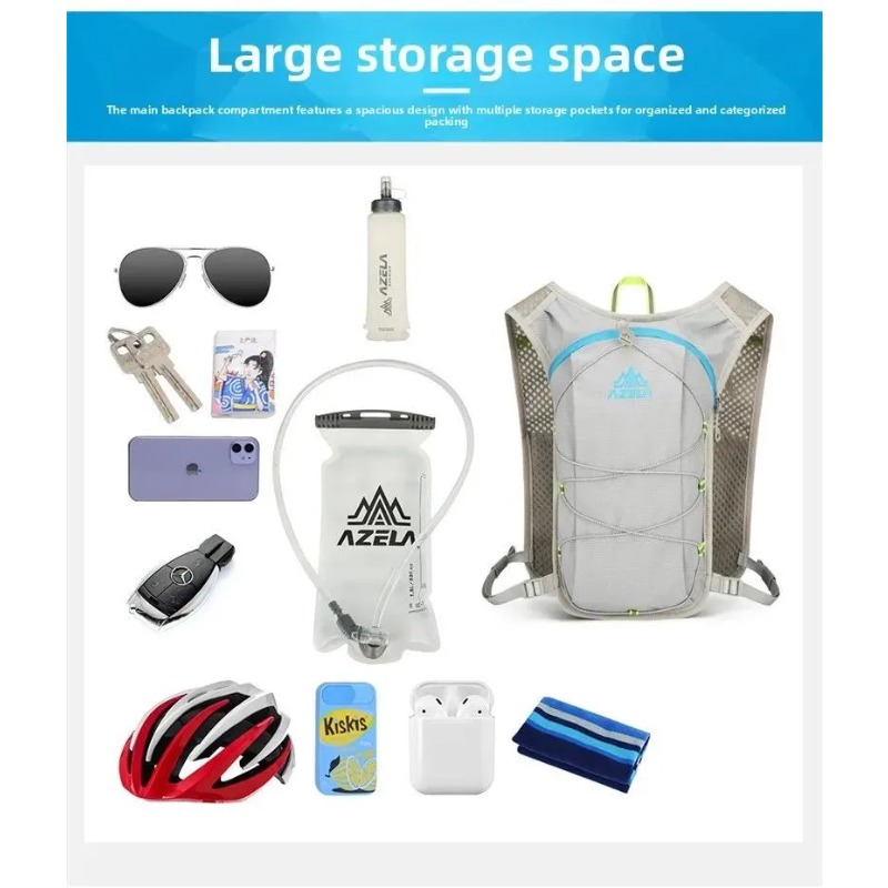 حقيبة ظهر AZELA للتخييم خفيفة  - مراجعة Outdoor Camping List وسعره