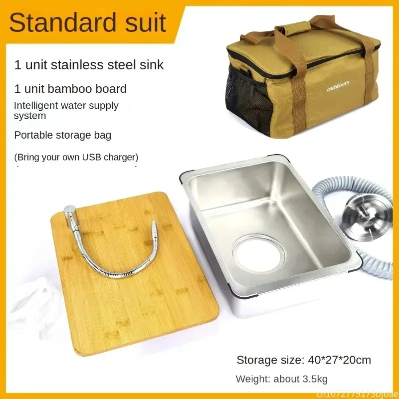 وحدة مطبخ تخييم خارجية IGT، طا - مراجعة Outdoor Camping Kitchen With Sink وسعره