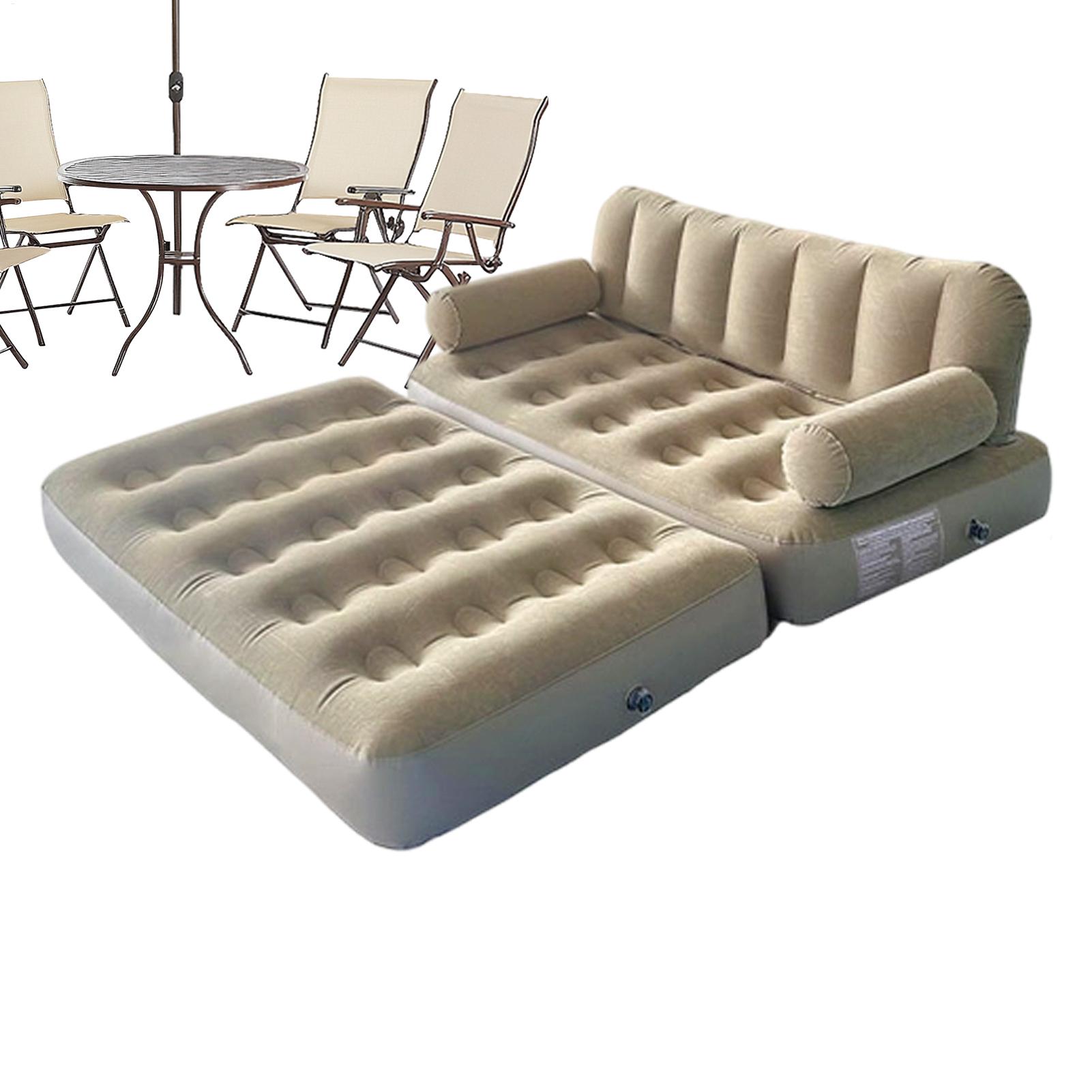 أريكة هوائية قابلة للنفخ مع مض - مراجعة Bed Outdoor Camping وسعره
