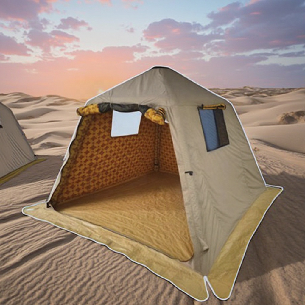 خيمة هوائية كبيرة الحجم على ال - مراجعة Outdoor Camping Tent وسعره