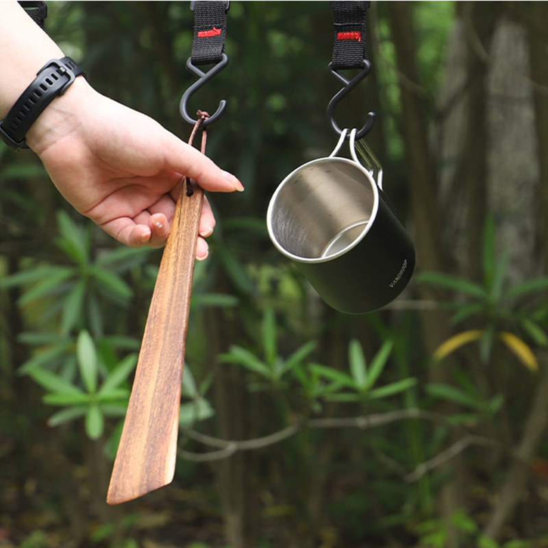 ملعقة خشبية المحمولة تيرنر الس - مراجعة Outdoor Camping Kitchen With Sink وسعره