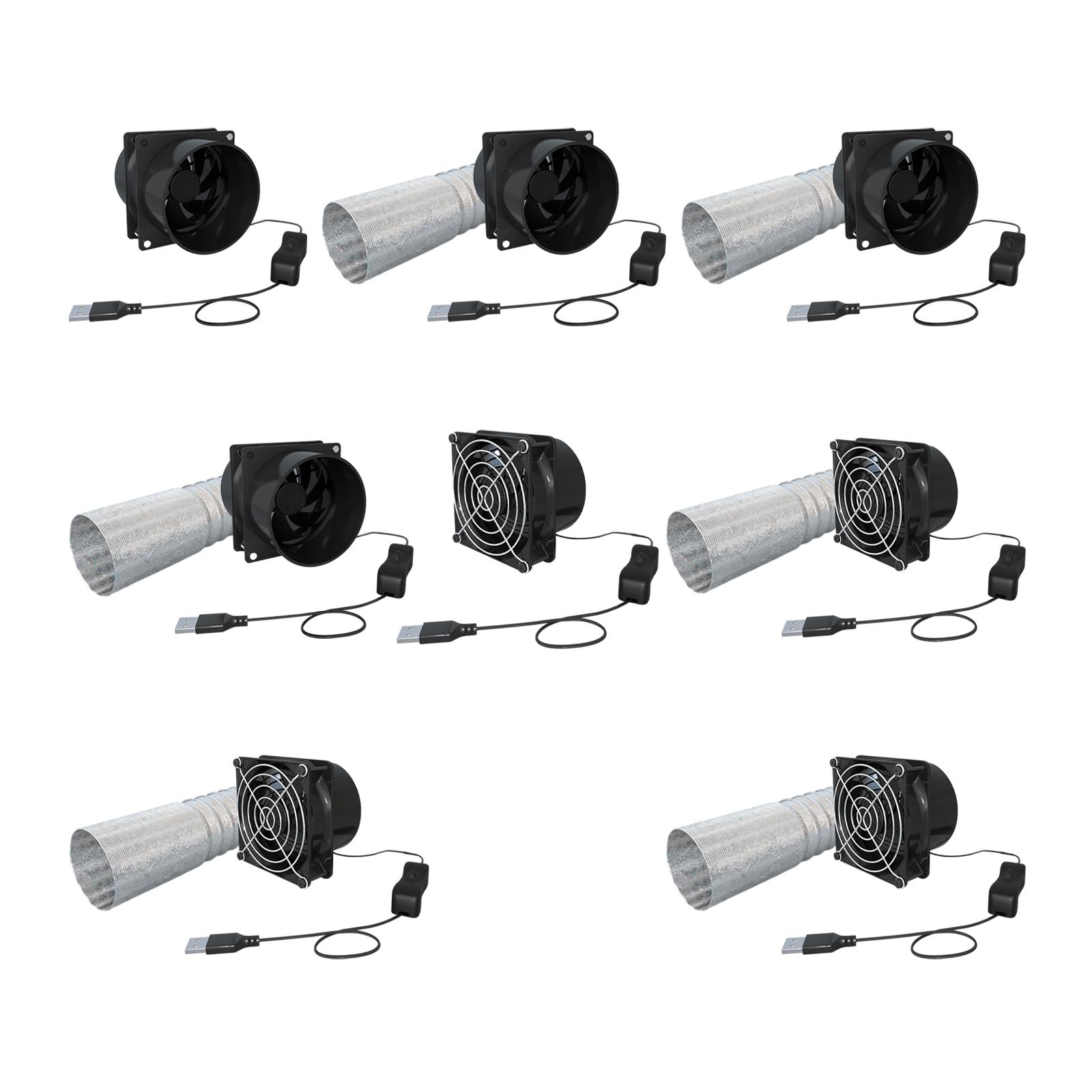 مروحة عادم صامتة خارجية ، تهوي - مراجعة Outdoor Camping Ventilator وسعره