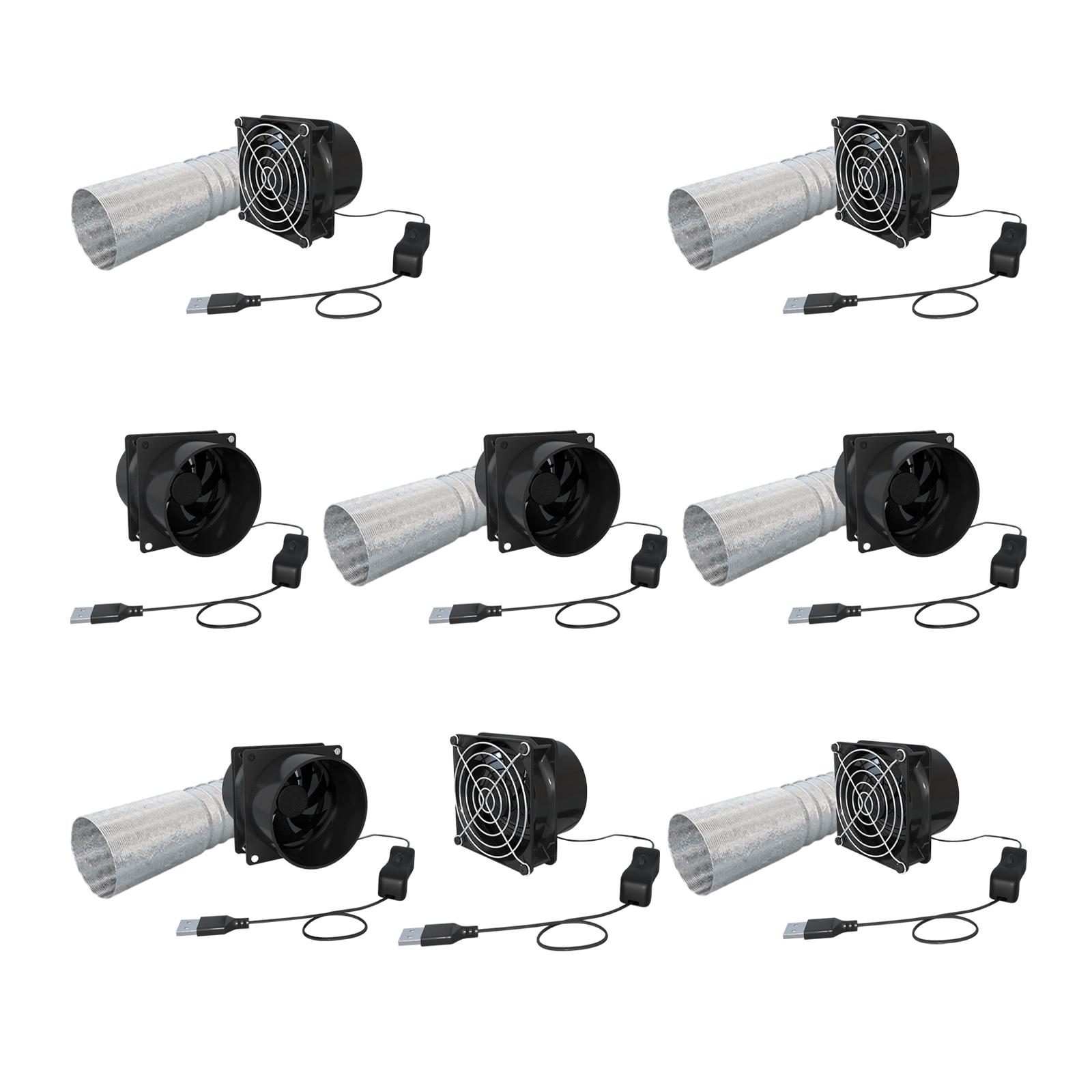 مروحة عادم صامتة خارجية ، تهوي - مراجعة Outdoor Camping Ventilator وسعره
