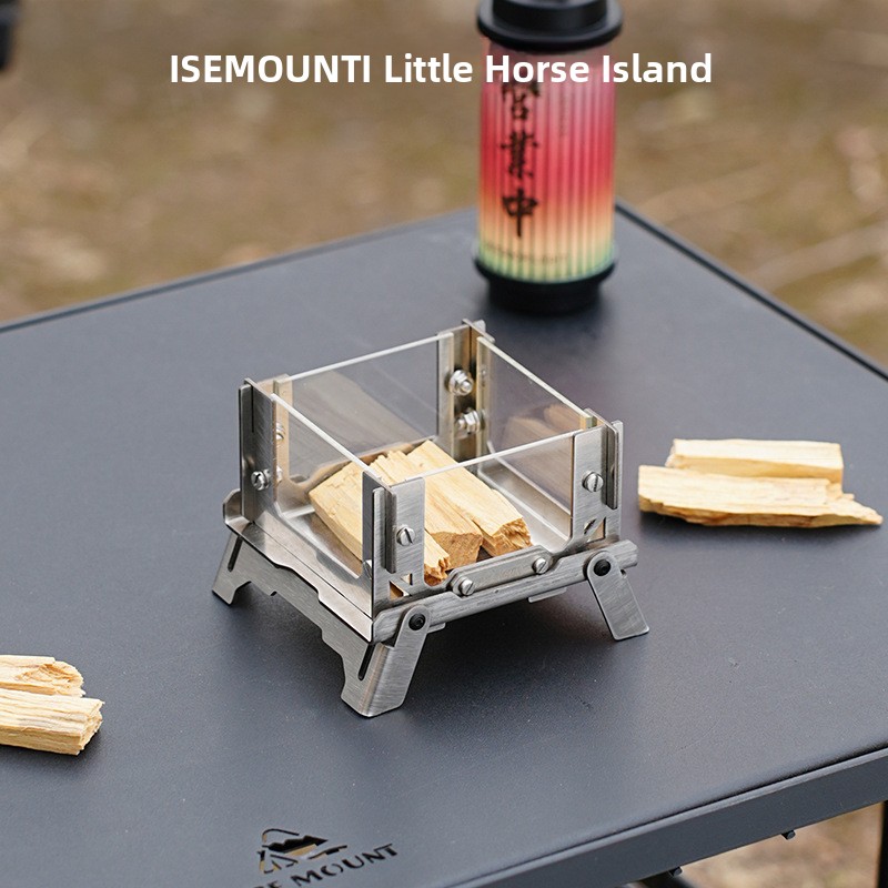 موقد خشب صغير للاستخدام الخارج - مراجعة Outdoor Camping Wood Burning Stove وسعره