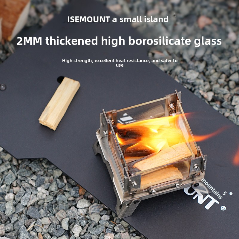 موقد خشب صغير للاستخدام الخارج - مراجعة Outdoor Camping Wood Burning Stove وسعره