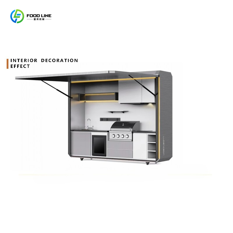 مطبخ تخييم خارجي حديث مخصص وعا - مراجعة Outdoor Camping Kitchen With Sink وسعره