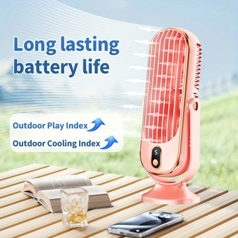 مكيف هواء منزلي صغير، مروحة تب - مراجعة Outdoor Camping Ventilator وسعره
