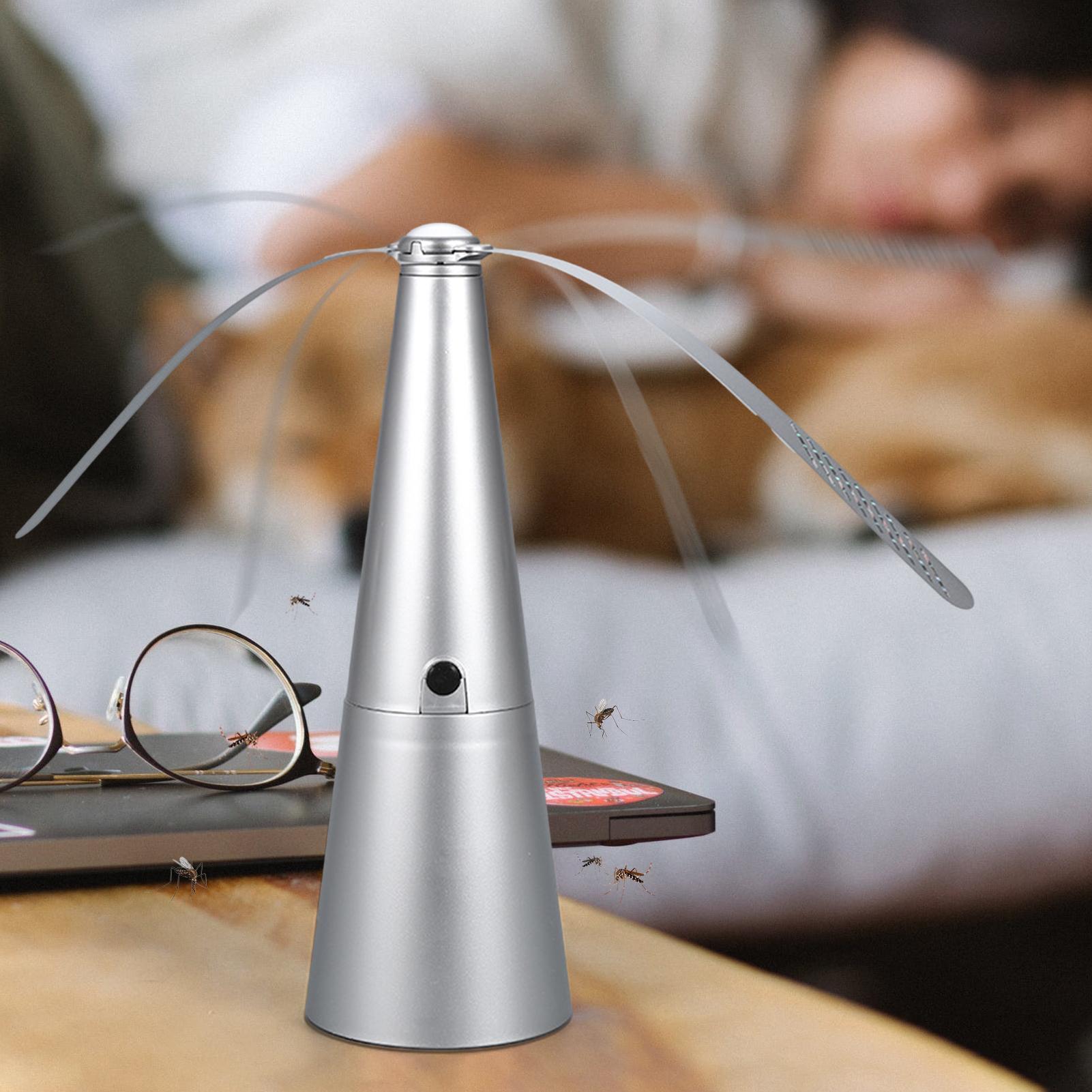 مروحة يطير الطاولة تعمل بالبطا - مراجعة Outdoor Camping Ventilator وسعره