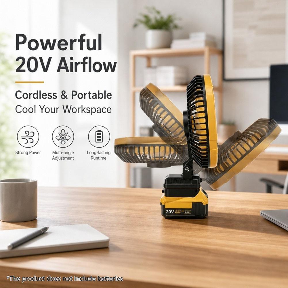 مروحة تيار مستمر مع شحن USB، م - مراجعة Outdoor Camping Ventilator وسعره